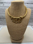 Gold Collar Vintage Necklace
