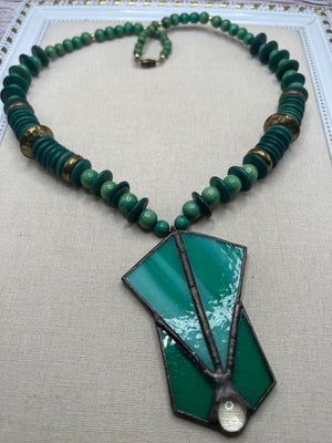 Vintage Art Deco Beaded Necklace