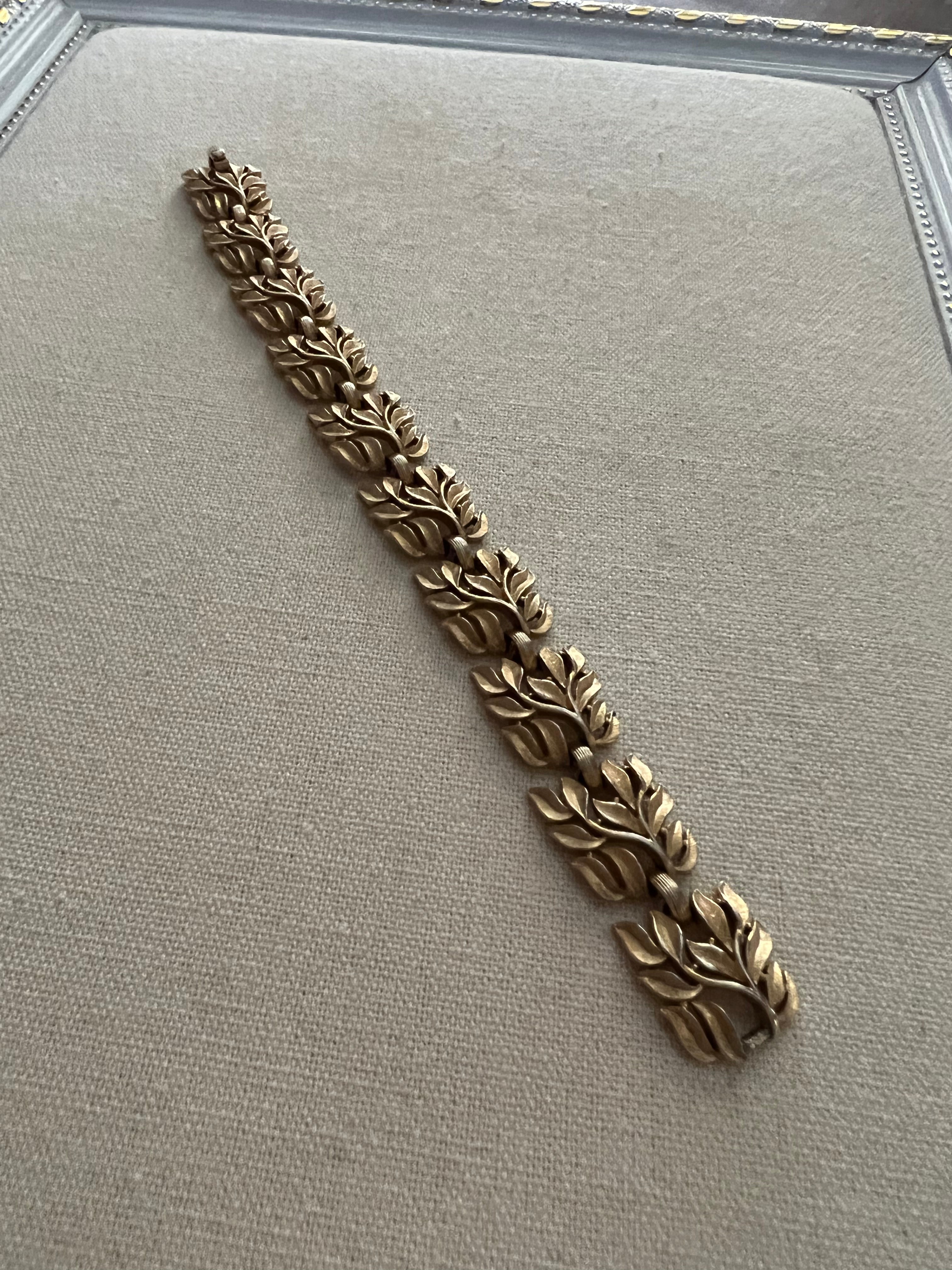 Trifari Vintage Gold Bracelet