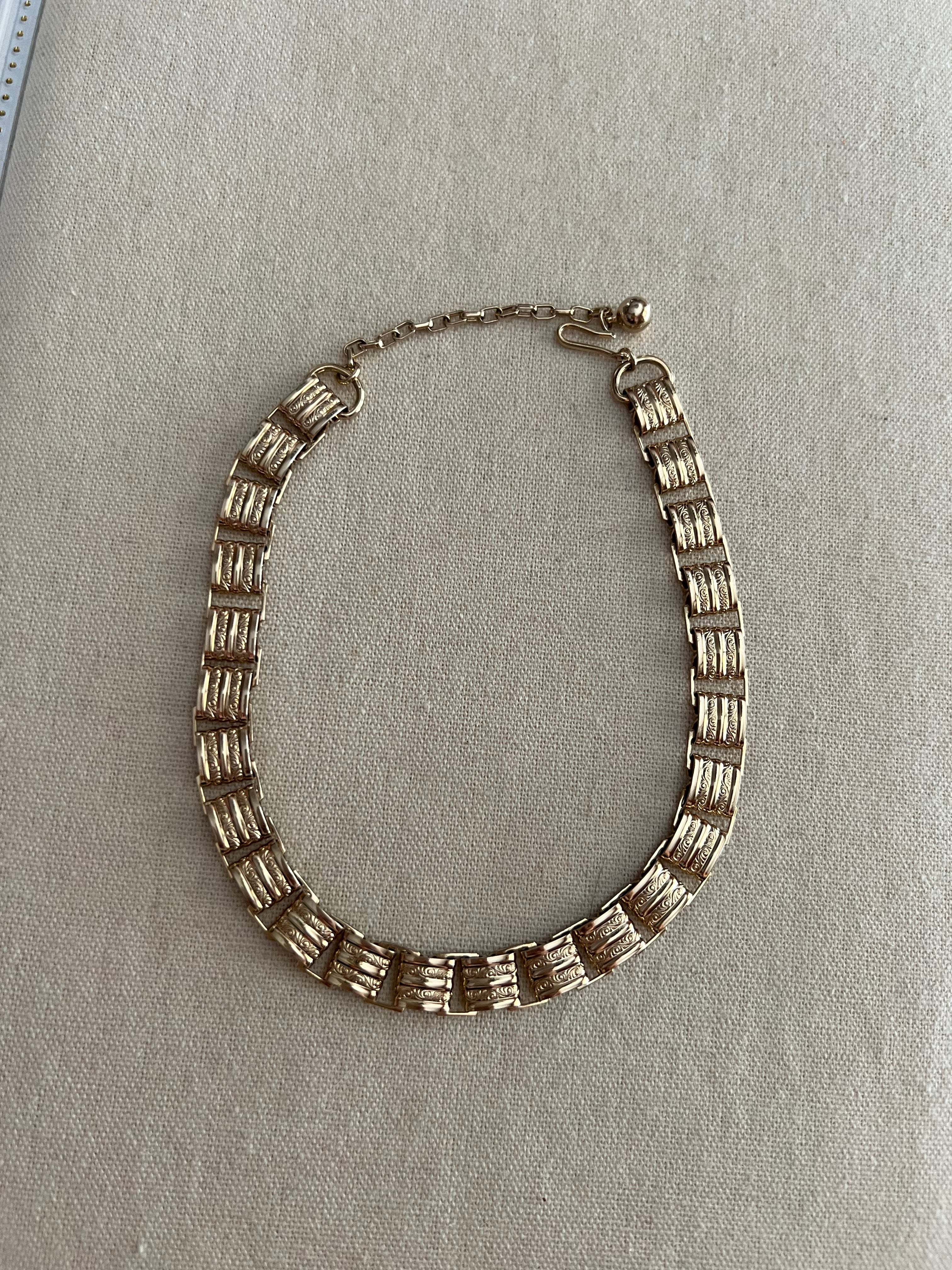 Vintage Choker Paulette Necklace