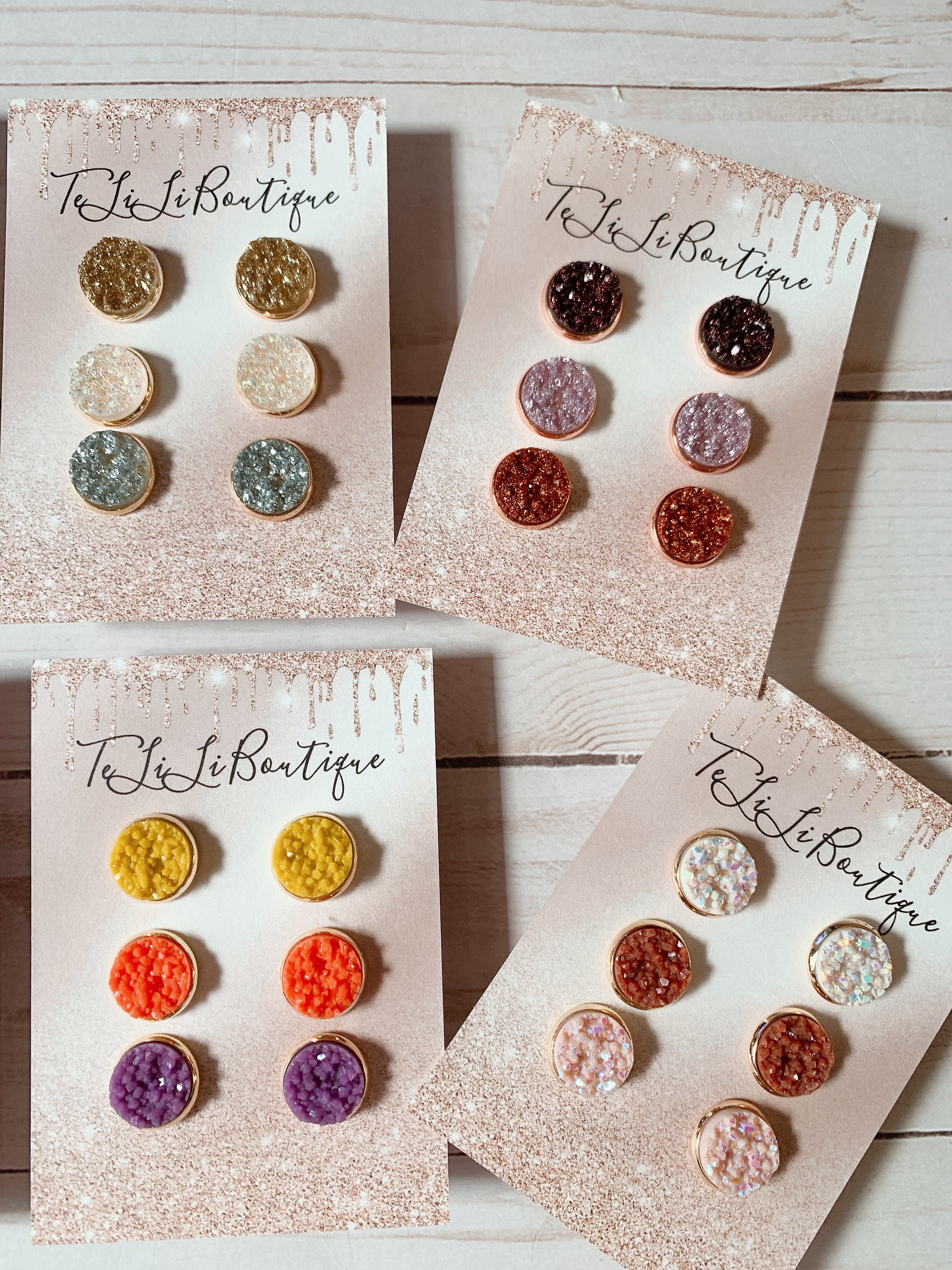 Holiday Druzy Sets