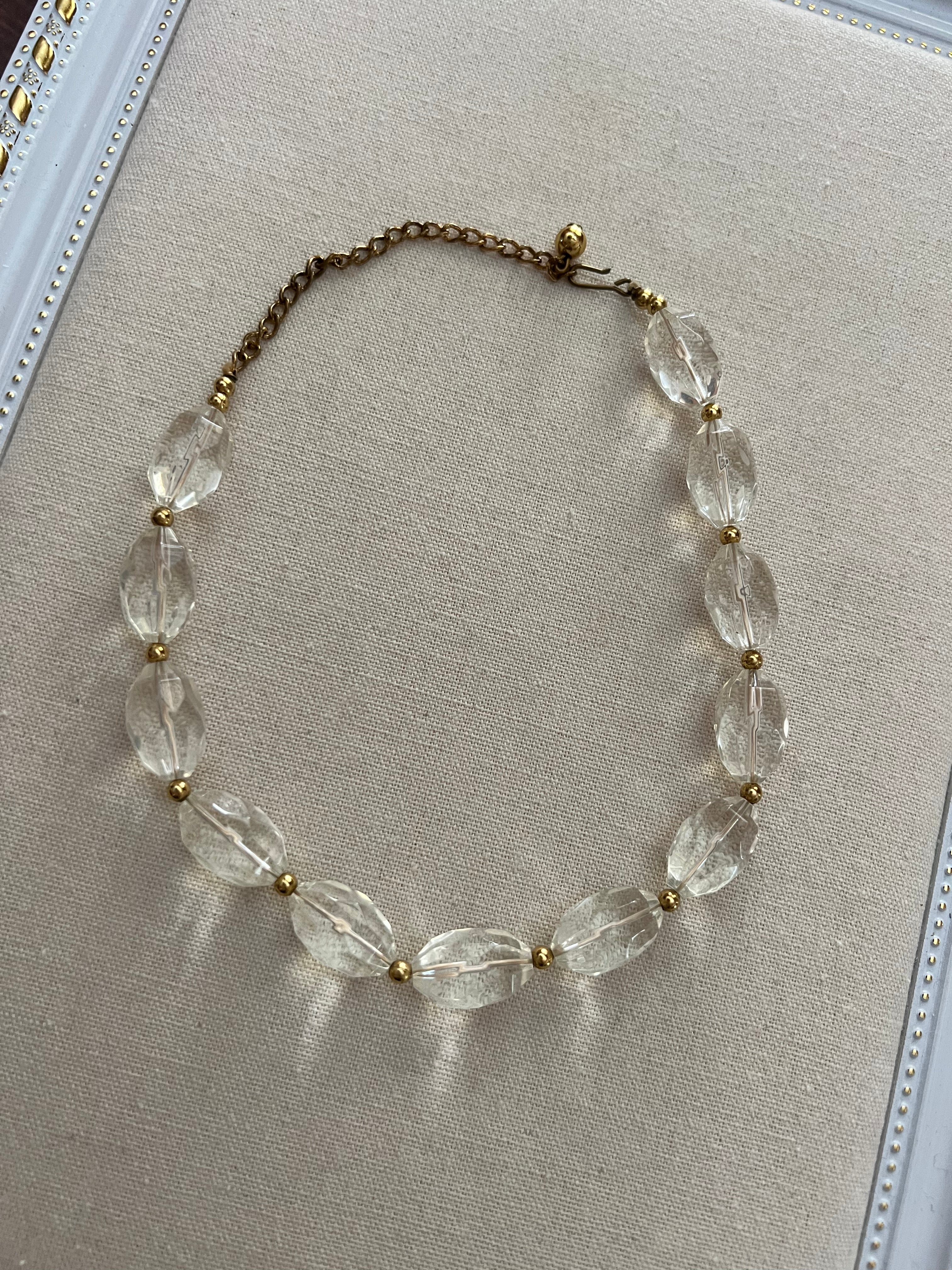 Beaded Glass Necklace