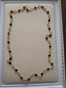 Glass Beaded Long Necklace