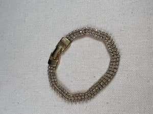 Vintage Rhinestone Crystal Bracelet