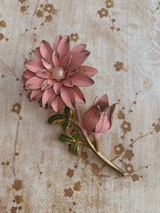 Vintage Flower Brooch/Pin