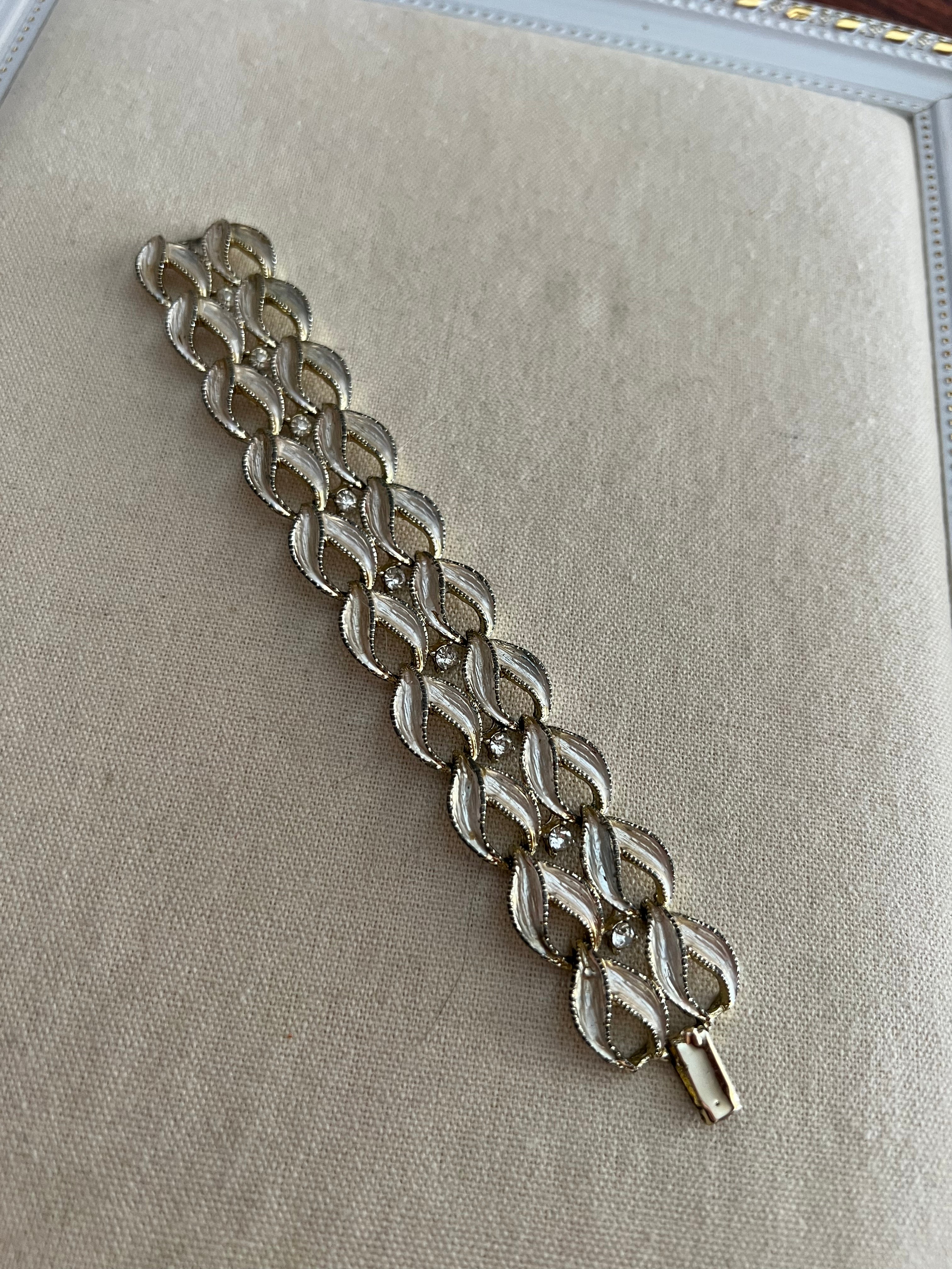 Silver Vintage Statement Bracelet