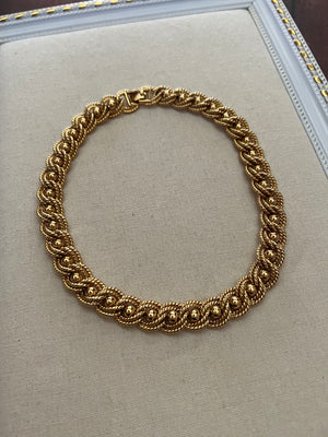 Monet Gold Necklace