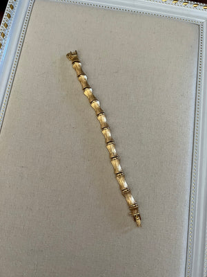 Vintage Gold Monet Bracelet