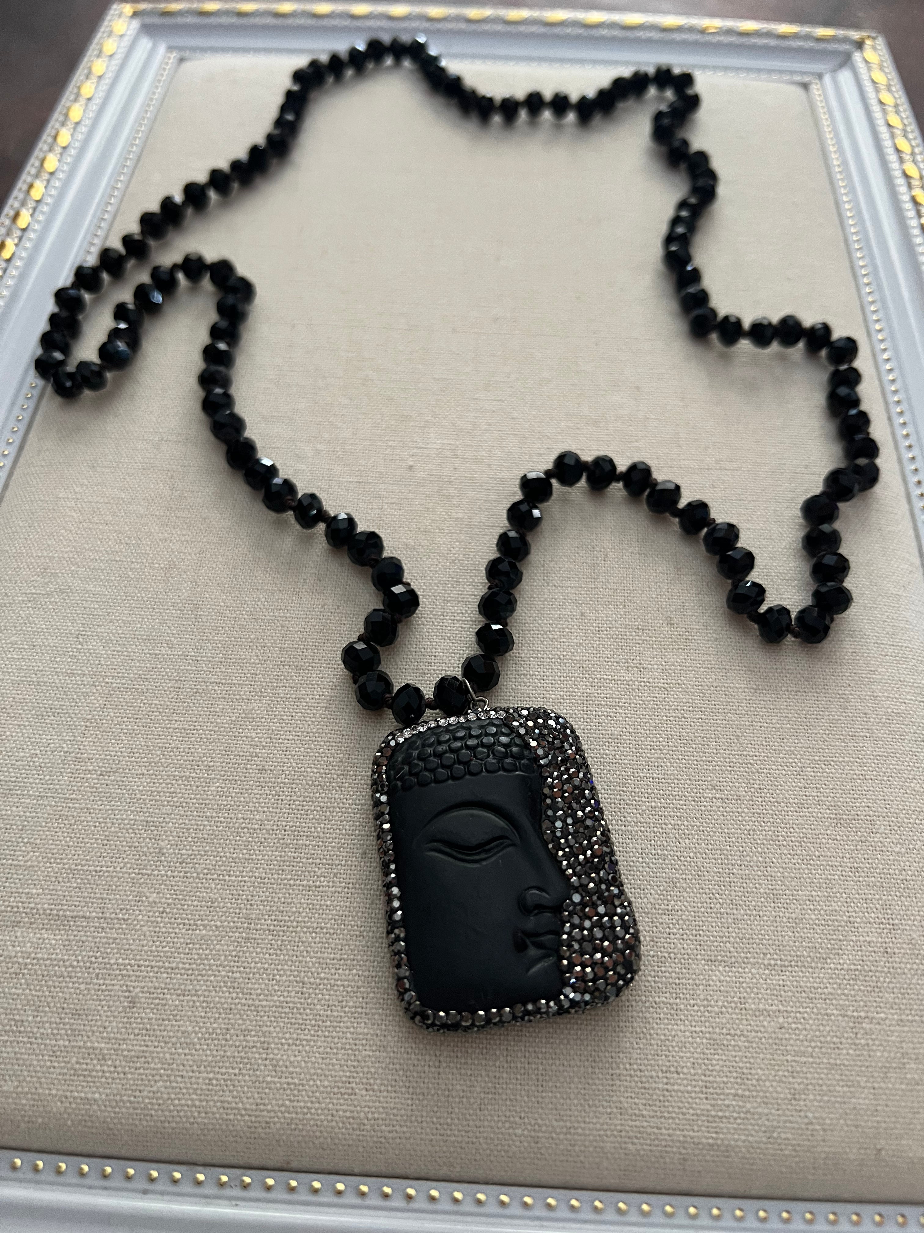 Beaded Buddha Necklace