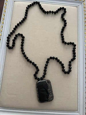 Beaded Buddha Necklace
