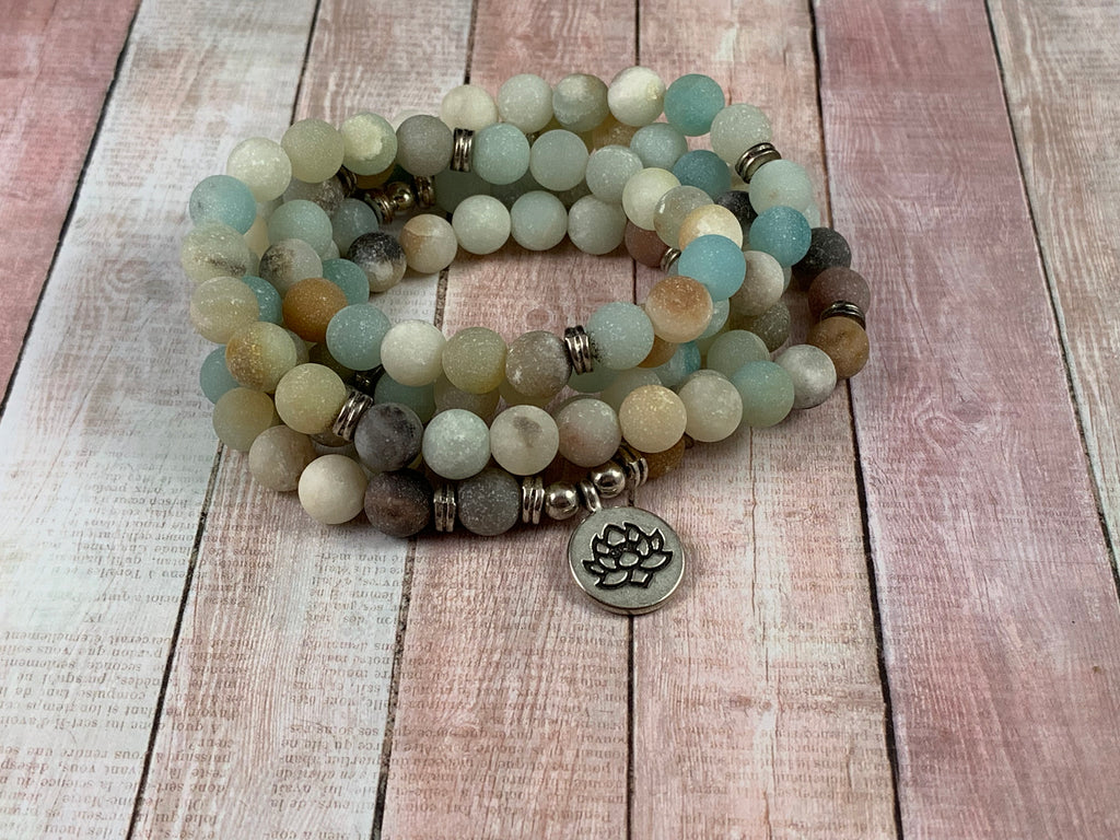 Natural Stone Wrap Bracelet/Necklace