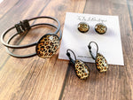 Leopard 🐆 Designs Bracelet & Earrings