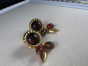 Trifari Dangle Vintage Earrings