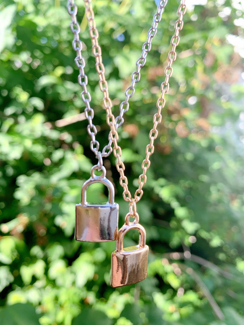Locked and Loved Pendant Necklace