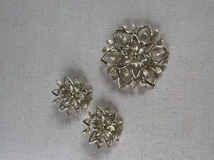 Sarah Coventry Brooch & Earring Set