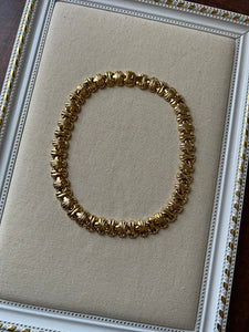 Gold Vintage Statement Necklace