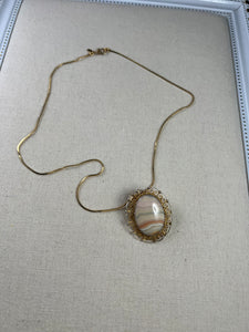 Vintage Monet Gold Necklace